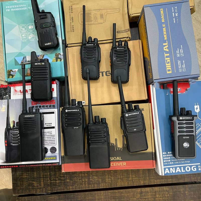 Walkie Talkie | Wireless set | HYT | Motrola | Hiking Items | Bags 8