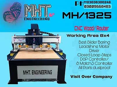 CNC Wood Machine / Laser Cutting Machine 1