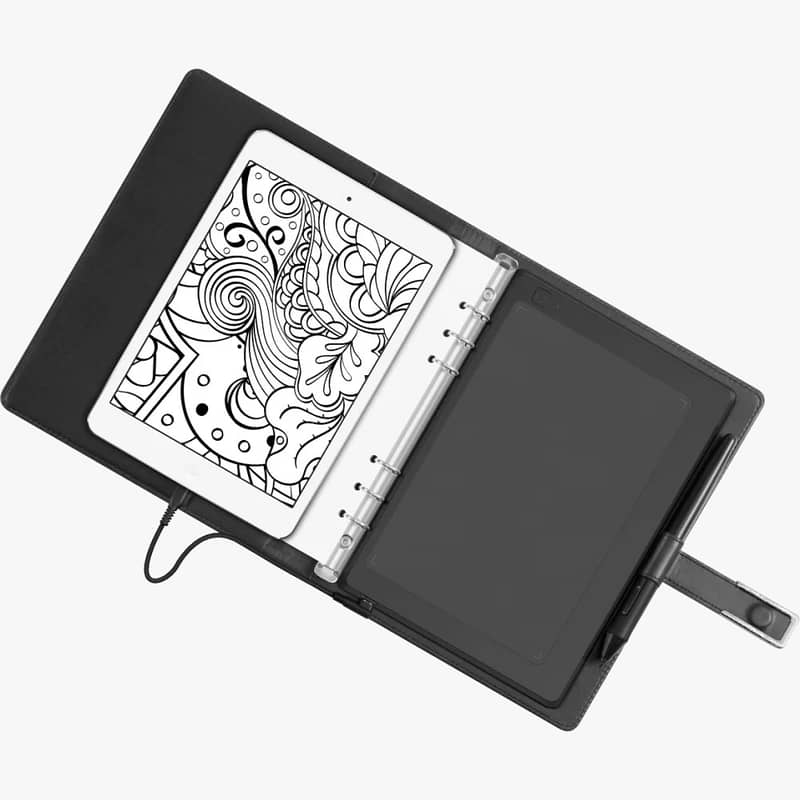 DRAWING GRAPHIC TABLET GAOMON M5 with note diary best for Teaching 4