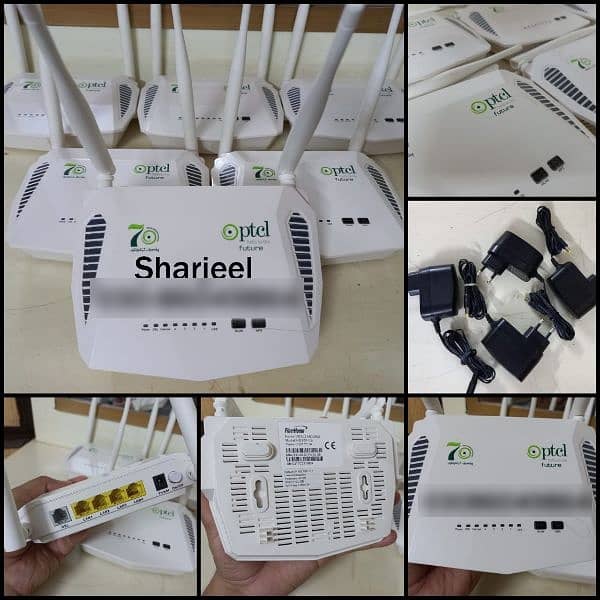 Ptcl Vdsl 2 Modem+Router 300mbps Usb Suported Long Wifi Range Fast Net 3