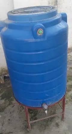 WATER TANK 150GLS WITH STAND
