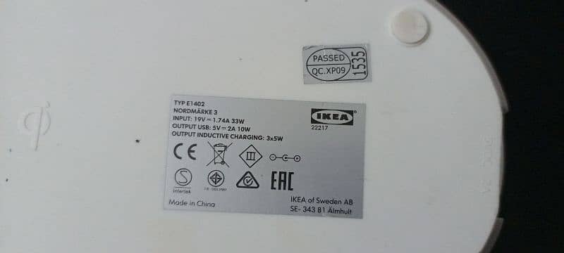 IKEA NORDMARKE TRIPLE PAD FOR CHARGING 1