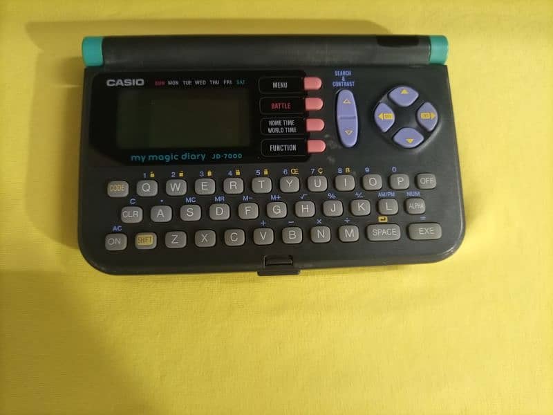 Casio magic diary/ Casio calculator/Casio data memo 6