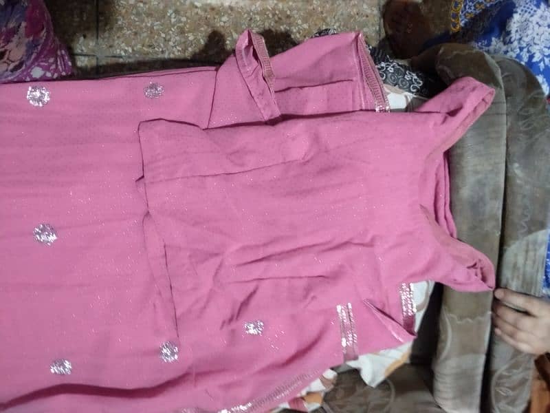 Saree pink color 5