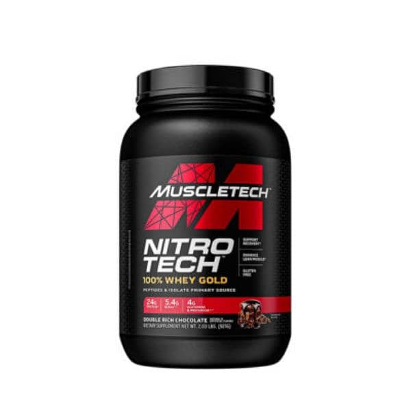 Muscle Tech Nitro tech Whey Gold Protein Powder Supplement 0