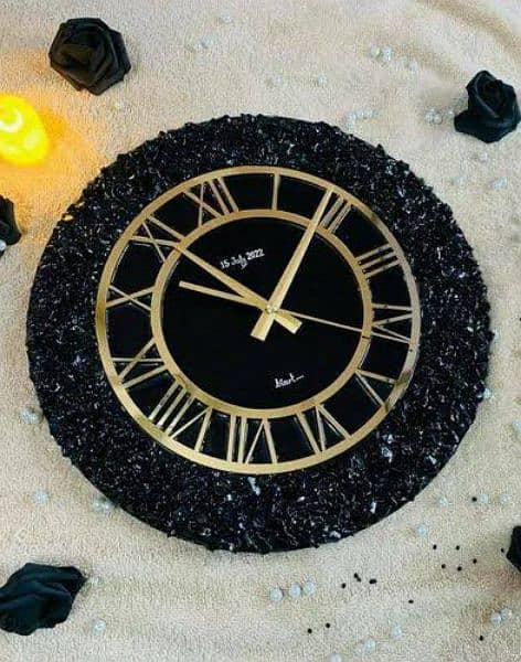 Resin Wall Clock 0