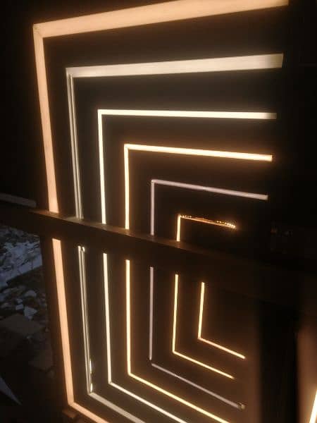 linear profile light media wall rope light 0