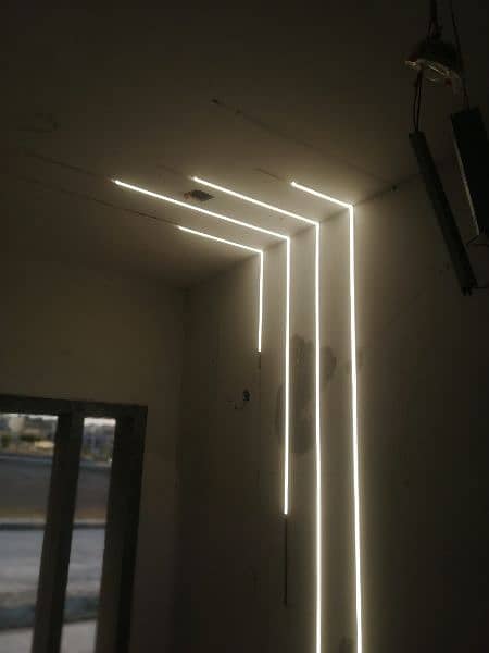 linear profile light media wall rope light 1