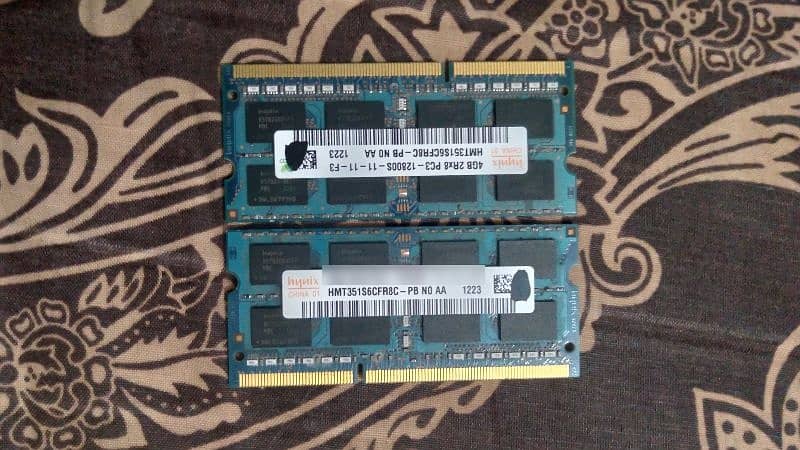 two rams of 4gb ddr3 6