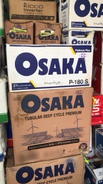 Osaka P-180 New battery Free home delivery nd free battery fitting. 1