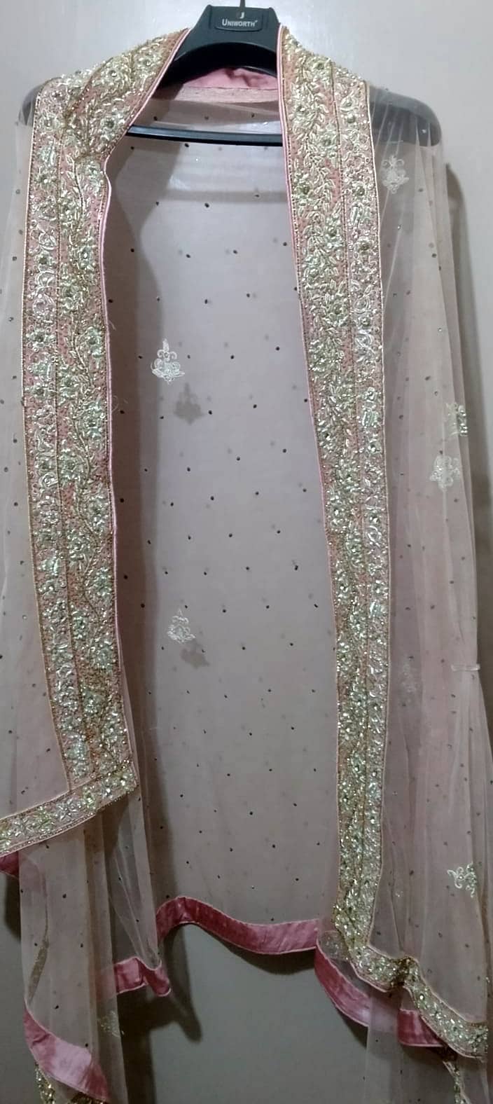 Heavy Embroidered Bridal Maxi 5