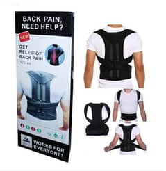 Adjustable Magnetic Posture Back Support Corrector Belt Band Shoulder