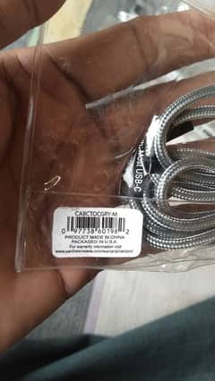 iphone 15 pro max braided charging cable by Verizon 0