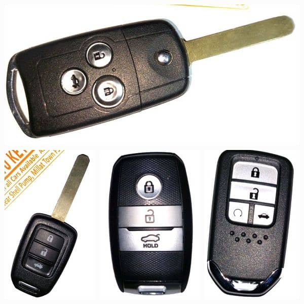 Car imobilizer & smart key in faisalabad. 0