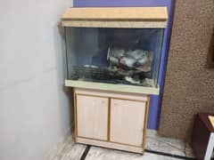 Fish Aquarium 3' x 2' x 1.25' Feet Size in Good Condition for Sale