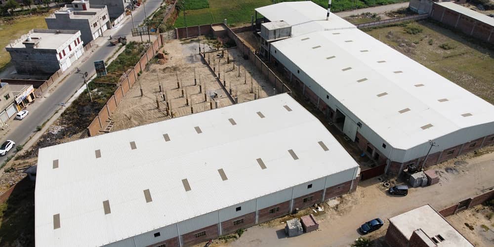 prefabricated buildings and steel structure Industrial Sheds 1