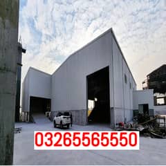 prefabricated buildings and steel structure Industrial Sheds