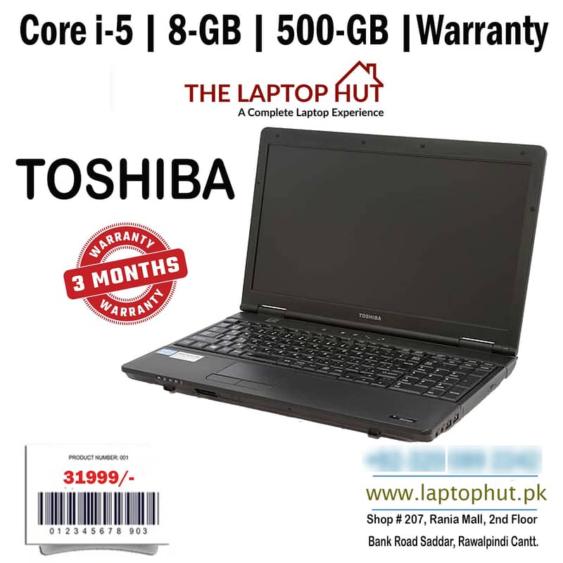 Hp 8560p | Core i7 supported | 8-GB Ram | 500-GB HDD | 3 Month Waranty 10