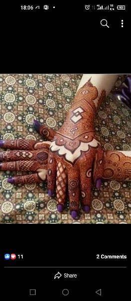 Mehndi / مہندی / Henna Artist / Bridal Mehndi 9