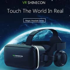 Shinecon 6 Generations 3D VR Glasses Headset With Earphones* 0