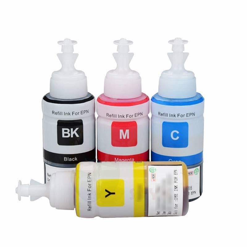 Aomya High Quality Refill ink for All Epson  Inkjet Printers 70ml BK/C 3