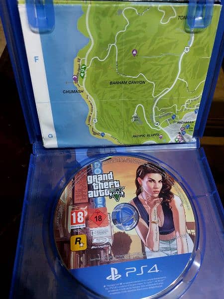 GTA5 for ps4 in good condition 1