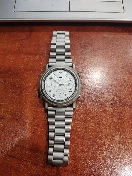 Sanyo Vintage Chronograph Quartz Watch 0