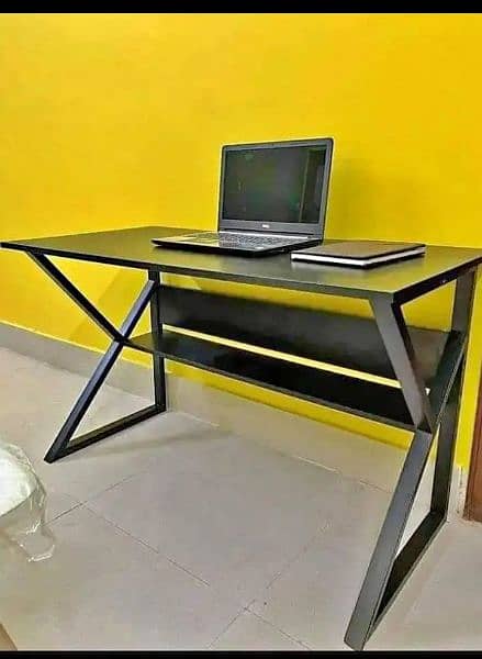 computer table, office workstation gaming table, study table 0