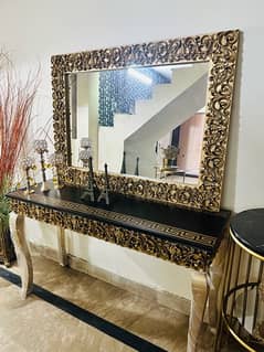 mirror console standing mirror lloking mirror