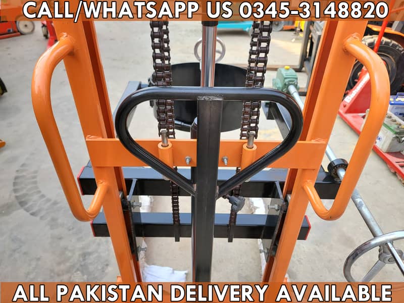 Manual Drum Stacker Lifter Drum Tilter for Sale in Karachi Pak 2