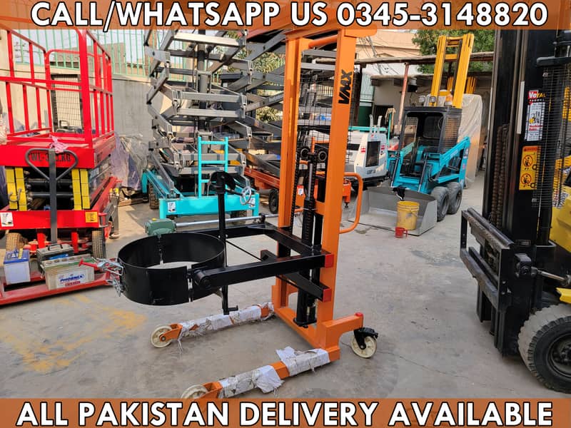 450 Kg Manual Drum Stacker Lifter Drum Tilter for Sale in Karachi Pak 14