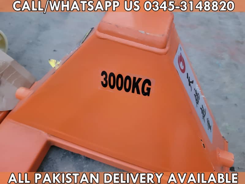 Sky Pigeon 3 Ton Brand New Hand Pallet Truck | Hand Trolleys for Sale 13