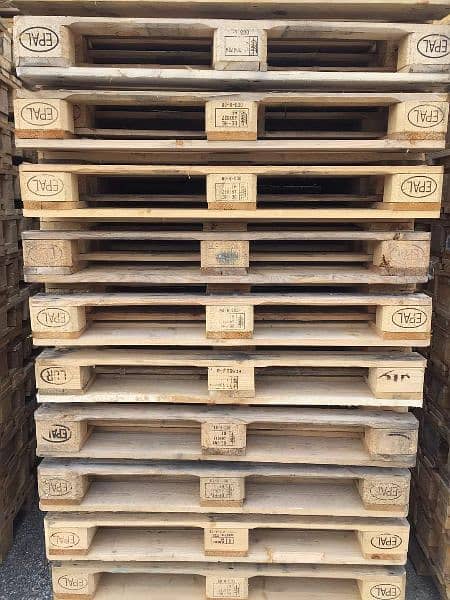 Used-new wooden pallets 7