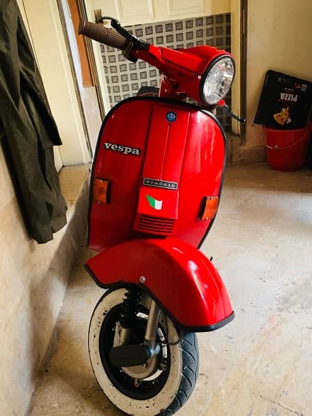 vespa PK125 self start 0