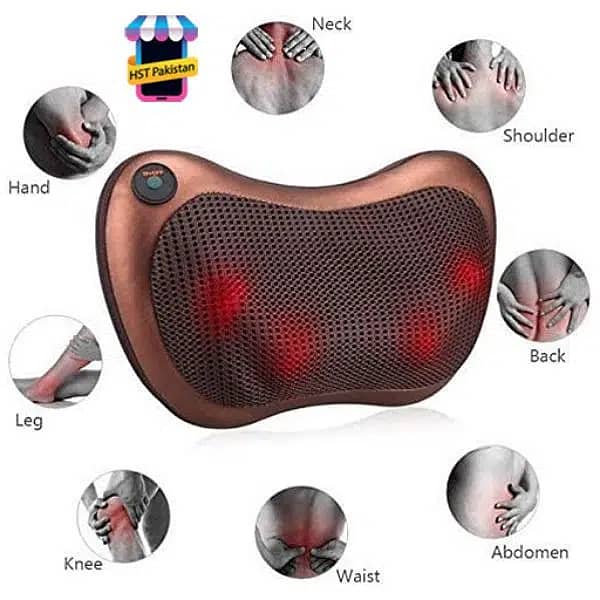 Massage Pillow with Heating Function Neck Massager 1