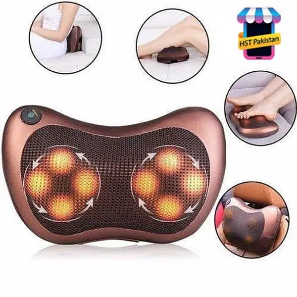 Massage Pillow with Heating Function Neck Massager 5