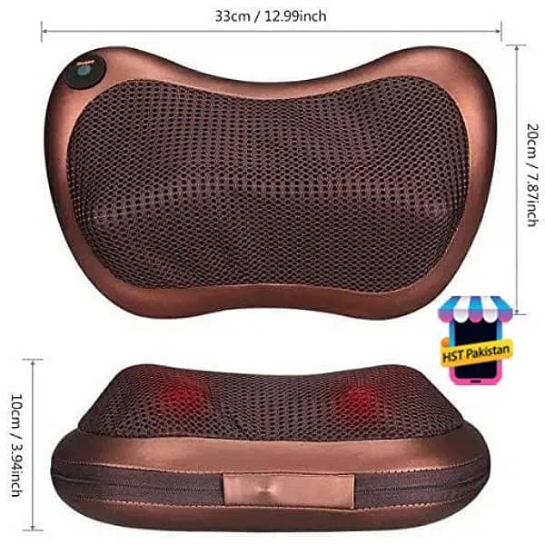 Massage Pillow with Heating Function Neck Massager 7
