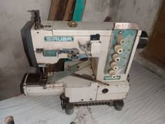 siruba 5 thread flat machine only 40000