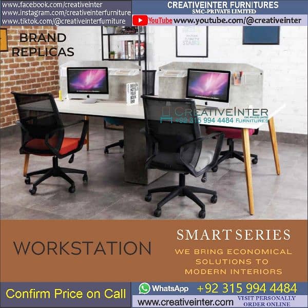 Call Center Table Office chair study workstation Meeting Conference 17