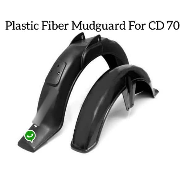 Plastic Fiber Mudguard Chain Cover CD 70 3