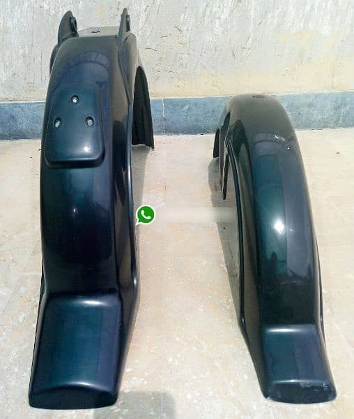 Plastic Fiber Mudguard Chain Cover CD 70 4