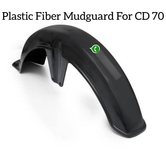 Plastic Fiber Mudguard Chain Cover CD 70 9