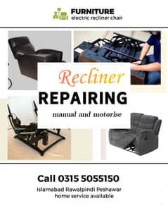 Recliner sale and repair electric repairing