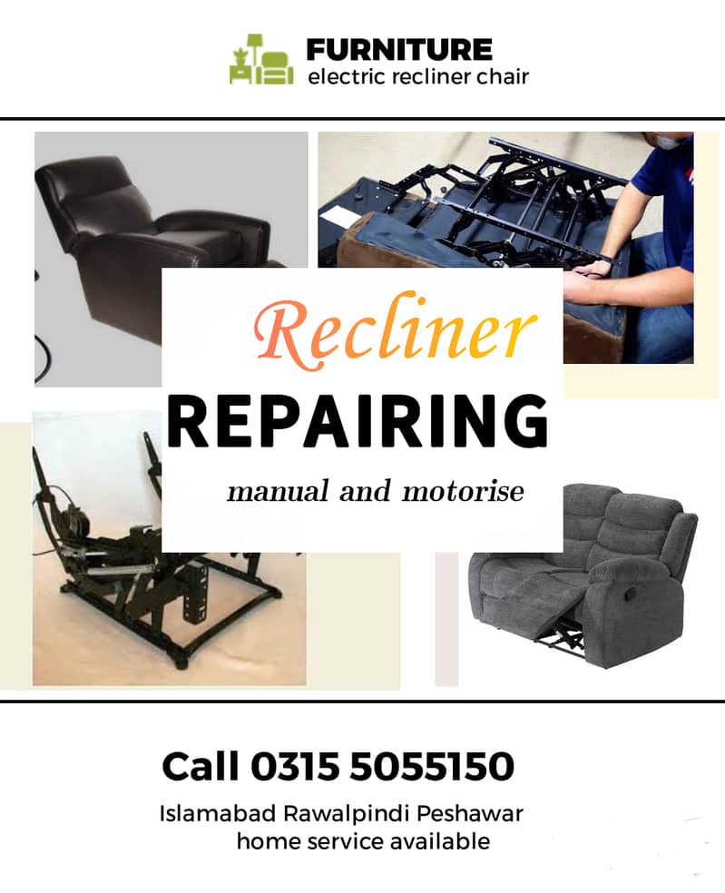 Recliner sale and repair electric repairing 0