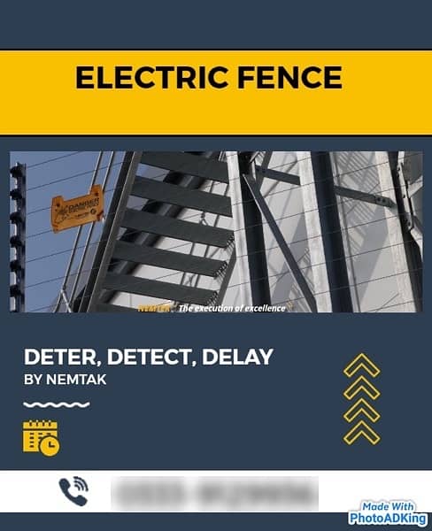 Electric security system / Security Electric Fence 3