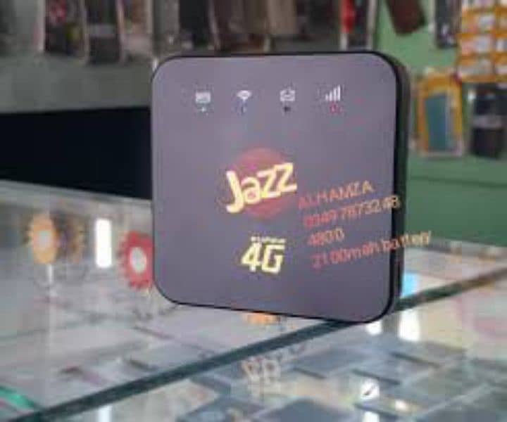 zong jazz ptcl telenor 4g LCD device unlocked all sims COD 03497873248 3