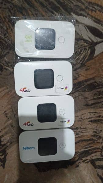 zong jazz ptcl telenor 4g LCD device unlocked all sims COD 03497873248 7