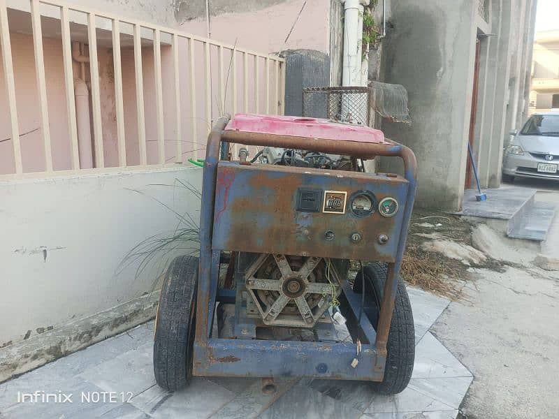portable generator 12 kv with toyota petrol engine 2c 4
