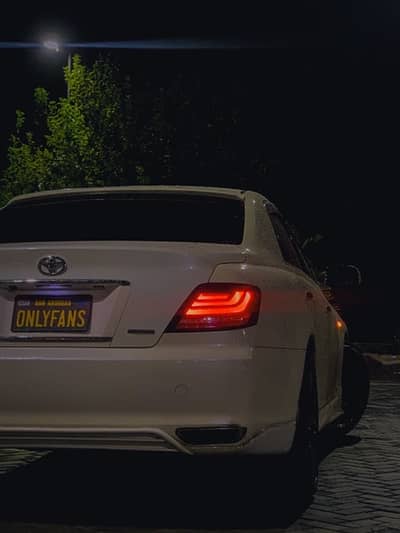mark x rear bumper with bodykit pearl white - Spare Parts - 1080269584