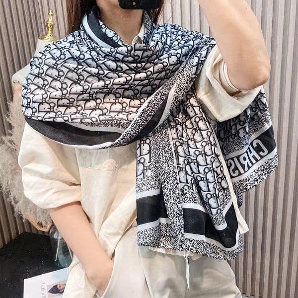 Branded High Quality Silk Scarves For women's 1